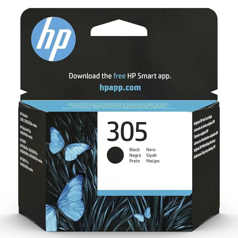 HP 305 Black Ink Cartridge 3YM61AE