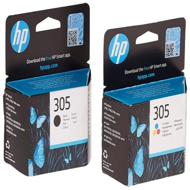 HP 305 Ink Cartridge 3YM61AE & 3YM60AE