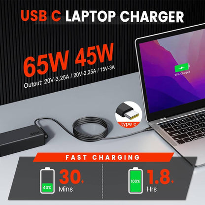 65W USB-C Lenovo Charger