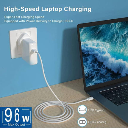 96W USB-C Fast Charger for MacBook