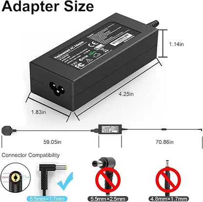 65W Acer Laptop Charger