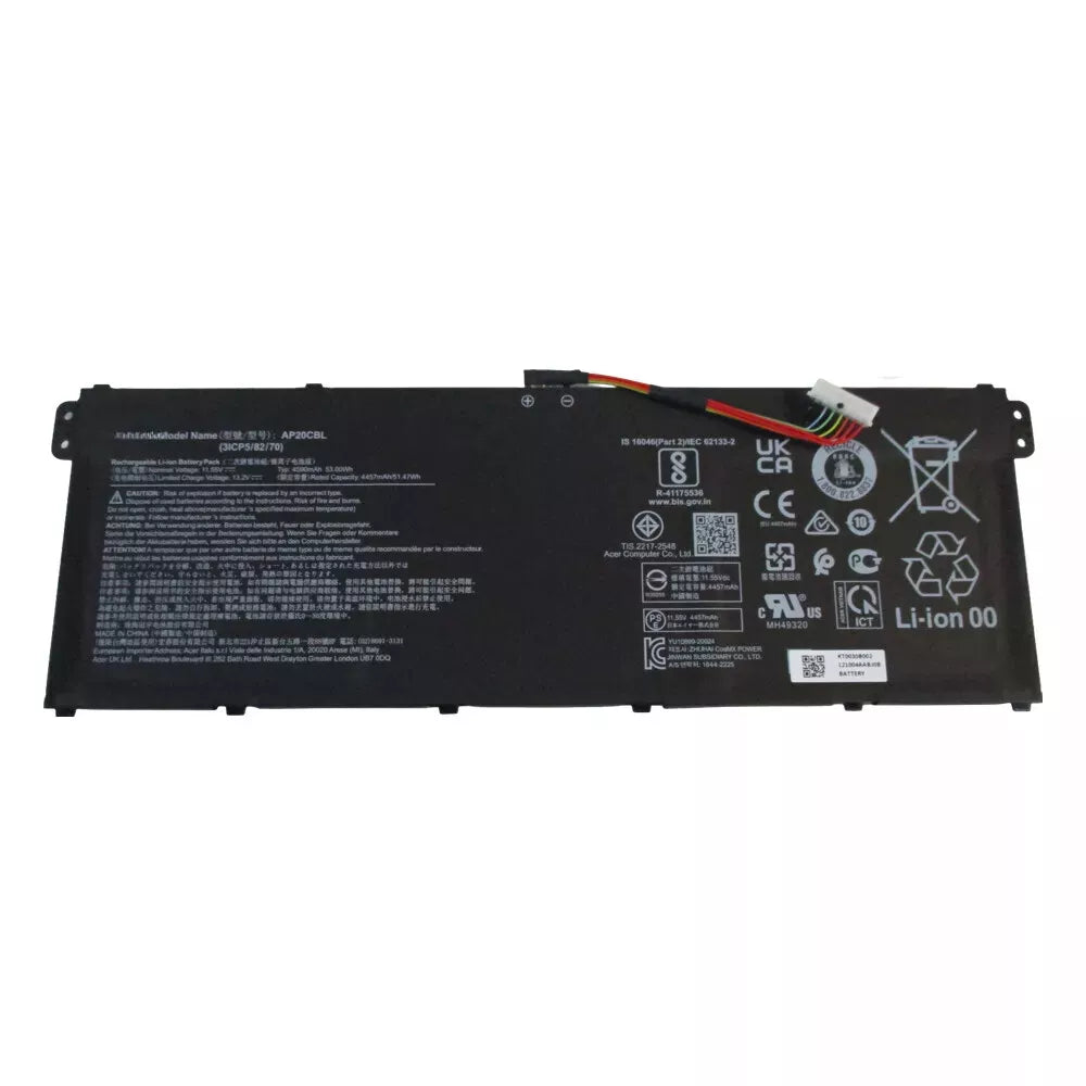 AP20CBL 11.55V 4590mAh Battery