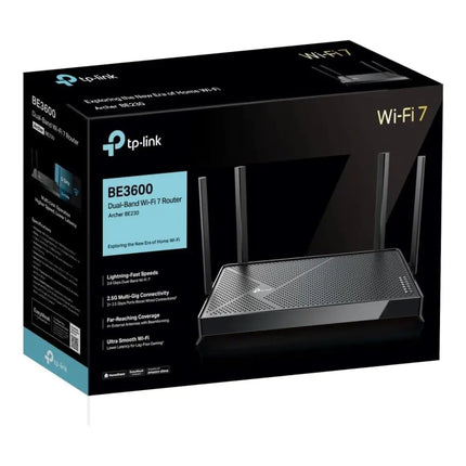 TP-Link BE3600 Router Wi-Fi 7, EasyMesh, 2.5G Connectivity