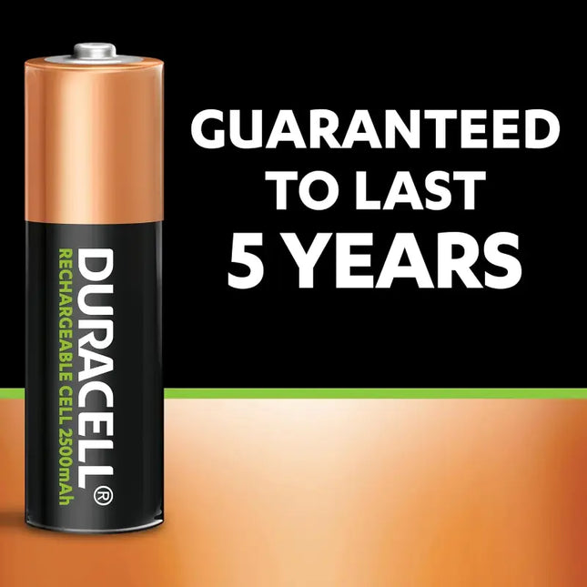 Duracell - 4 Rechargeable AA