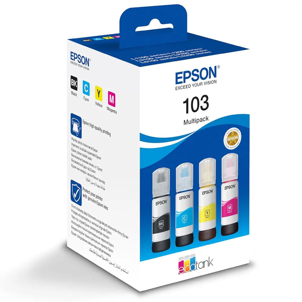 Epson 103 Ink EcoTank 4-colour Multipack