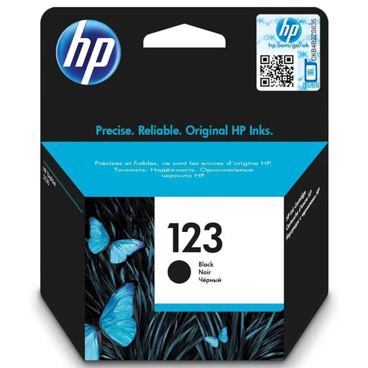 HP Ink Cartridge 123 Black F6V17AE