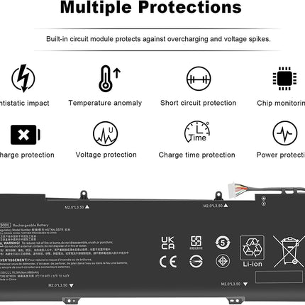 KB06XL Original HP Spectre X360