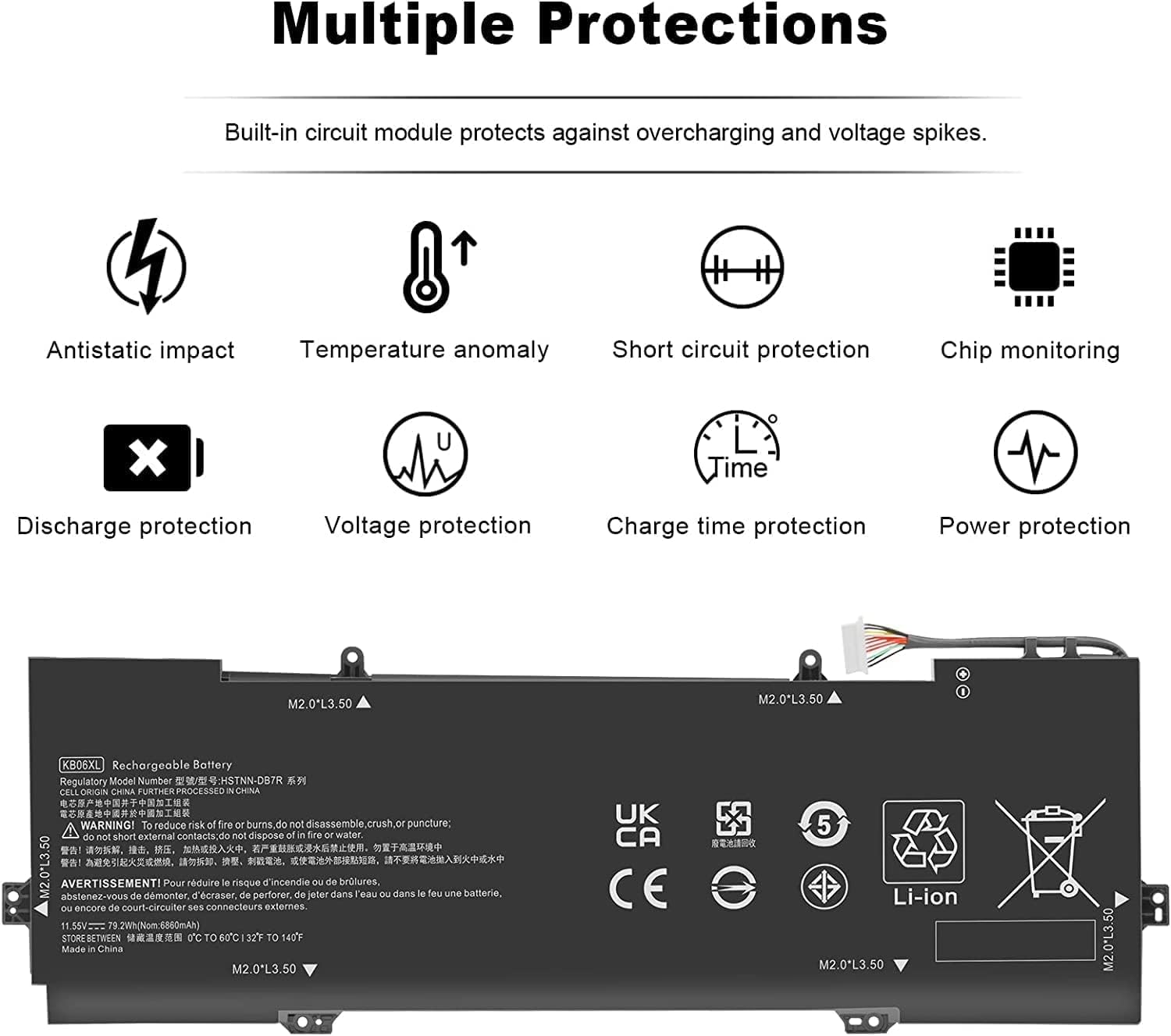 KB06XL Original HP Spectre X360