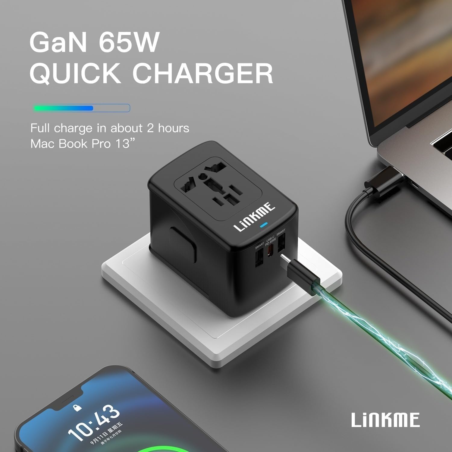 Linkme Universal Charger 65W