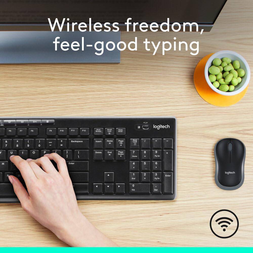 Logitech Mk270 Wireless Keyboard And Mouse Combo