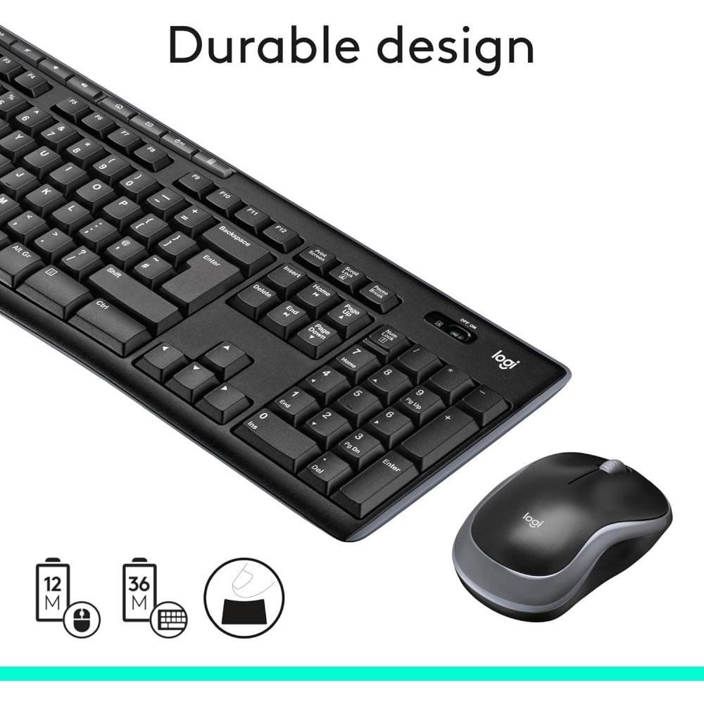 Logitech Mk270 Wireless Keyboard And Mouse Combo