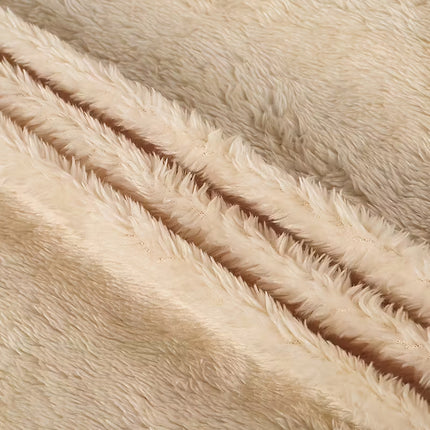 Women's Elegant Winter Hooded Jacket – Thickened Solid-Color Coat