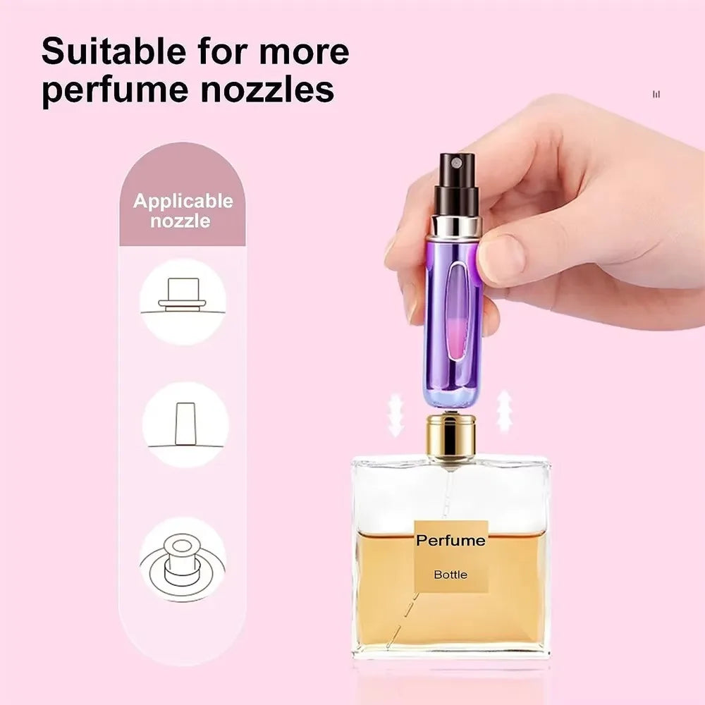 Perfume Atomizer Portable Liquid Cosmetics Containers