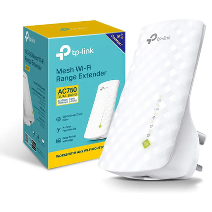 TP-Link AC750 WiFi Extender, Dual Band, 750Mbps