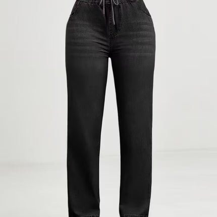 Women’s High-Waisted Skinny Jeans – Stretch, Tapered Leg, All-Season