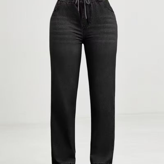 Women’s High-Waisted Skinny Jeans – Stretch, Tapered Leg, All-Season