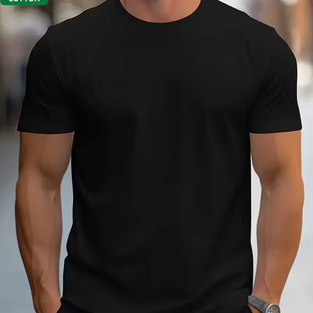 Short Sleeve Breathable Casual T-shirts for Daily Wear