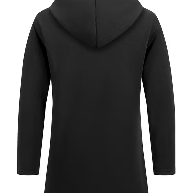 Men’s Heavyweight Thermal Winter Jacket with Hood – Long, Warm