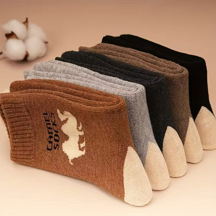 1 Pair Unisex Thermal Winter Stylish Socks – Warm, Cozy, Cold Weather Gear