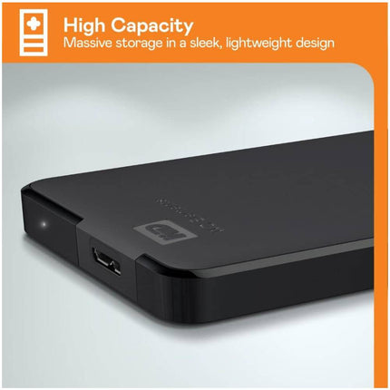 WD 2TB Elements Portable External Hard Drive